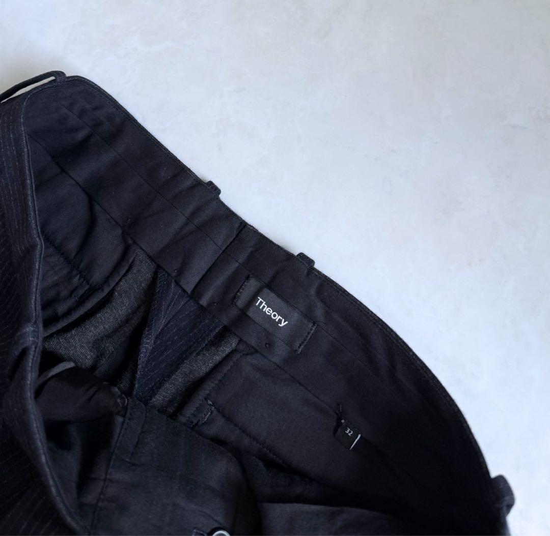 極美品 Theory 現行タグ　スーツセットアップ　ネイビー38 定価約14万円