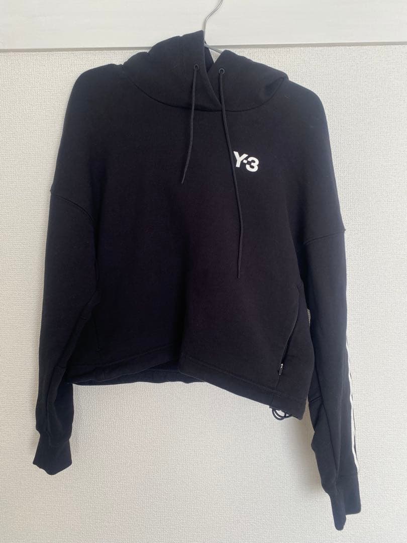【大幅値下げ】Y-3 パーカー　ショート丈　YOHJI YAMAMOTO