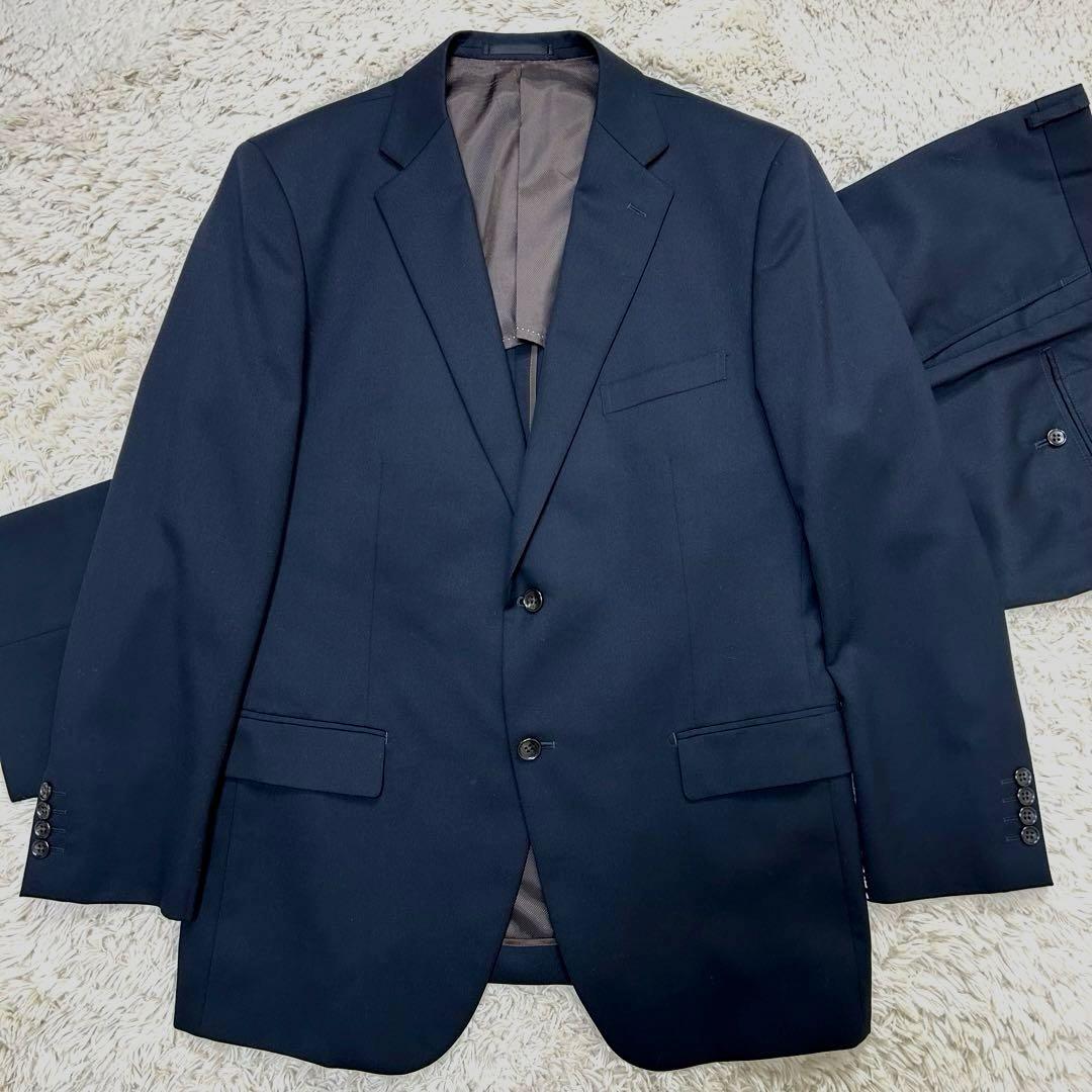 美品 i.b.s はるやま　スーツ BB7 大きいサイズ ネイビー セットアップ