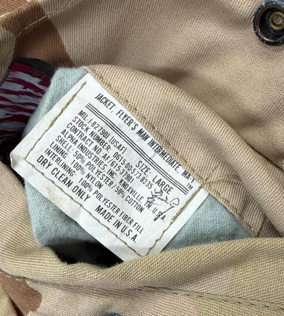 【L】USA製 ALPHA INDUSTRIES　MA-1