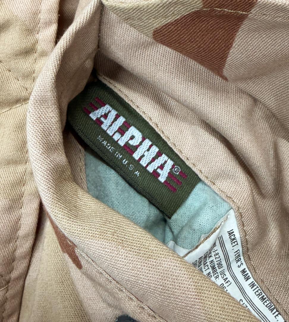 【L】USA製 ALPHA INDUSTRIES　MA-1