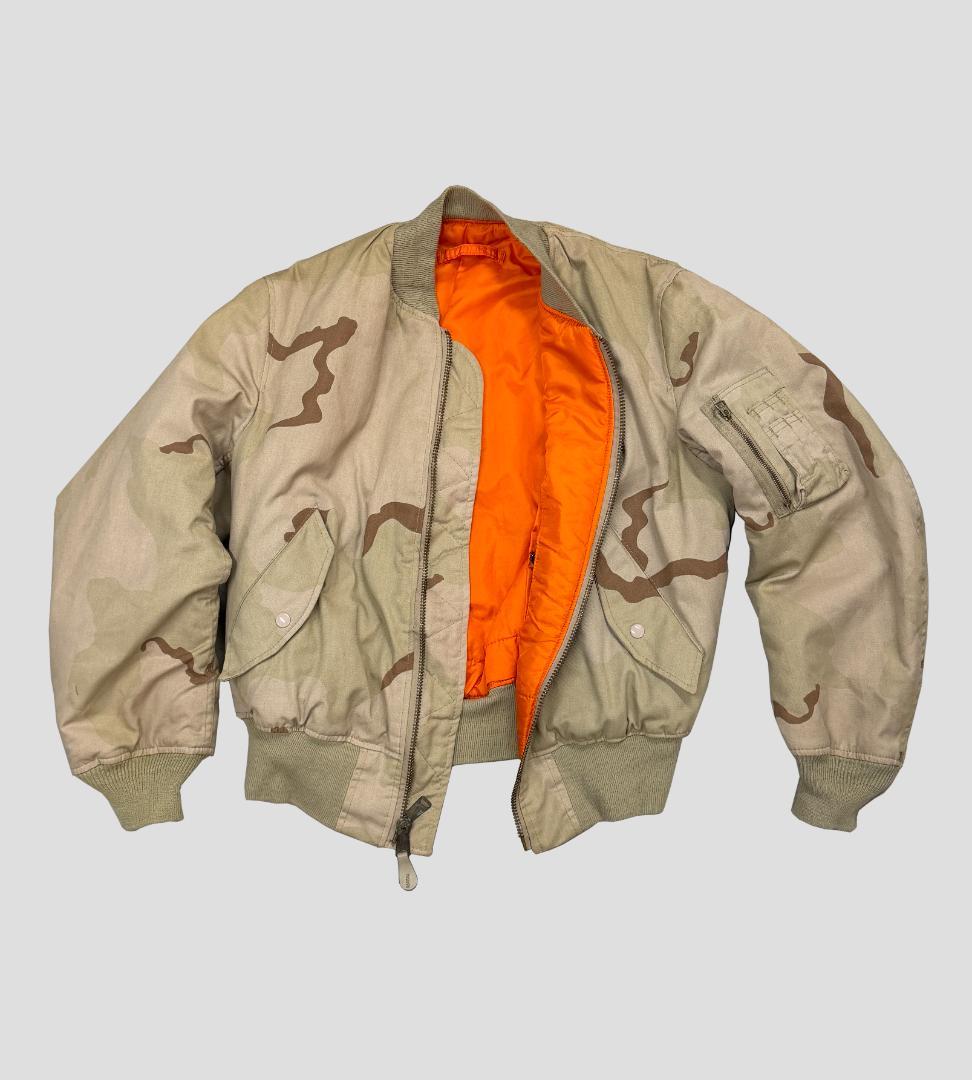 【L】USA製 ALPHA INDUSTRIES　MA-1