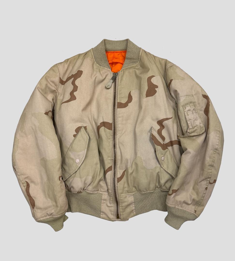 【L】USA製 ALPHA INDUSTRIES　MA-1