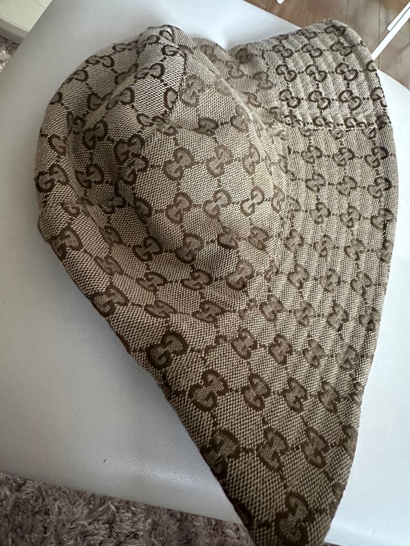 Gucci パターン バケットハット ベージュ ユニセックス