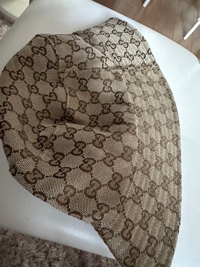 Gucci パターン バケットハット ベージュ ユニセックス