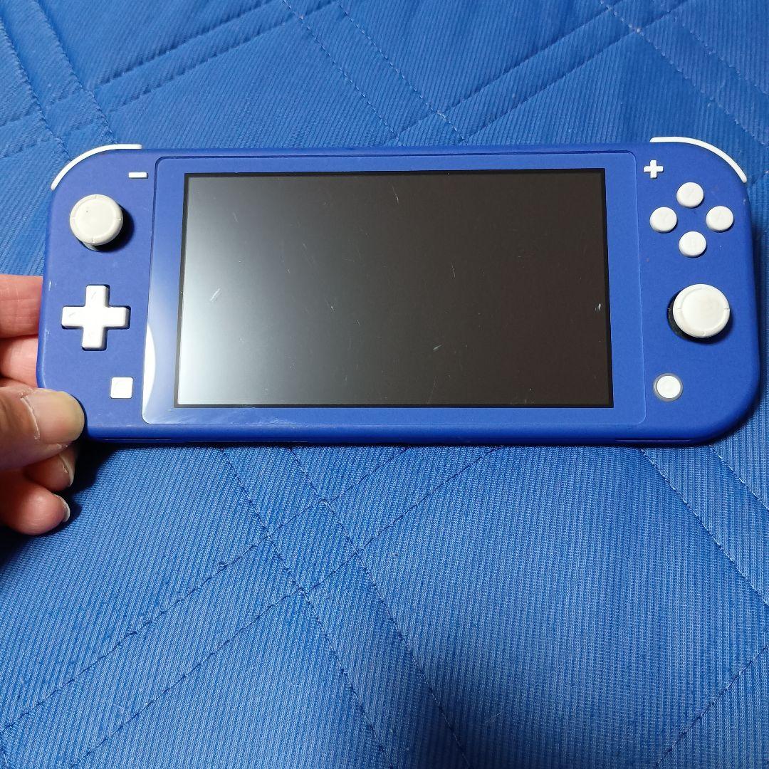 合馬公式アカウント　Nintendo Switch Lite本体 ブルー