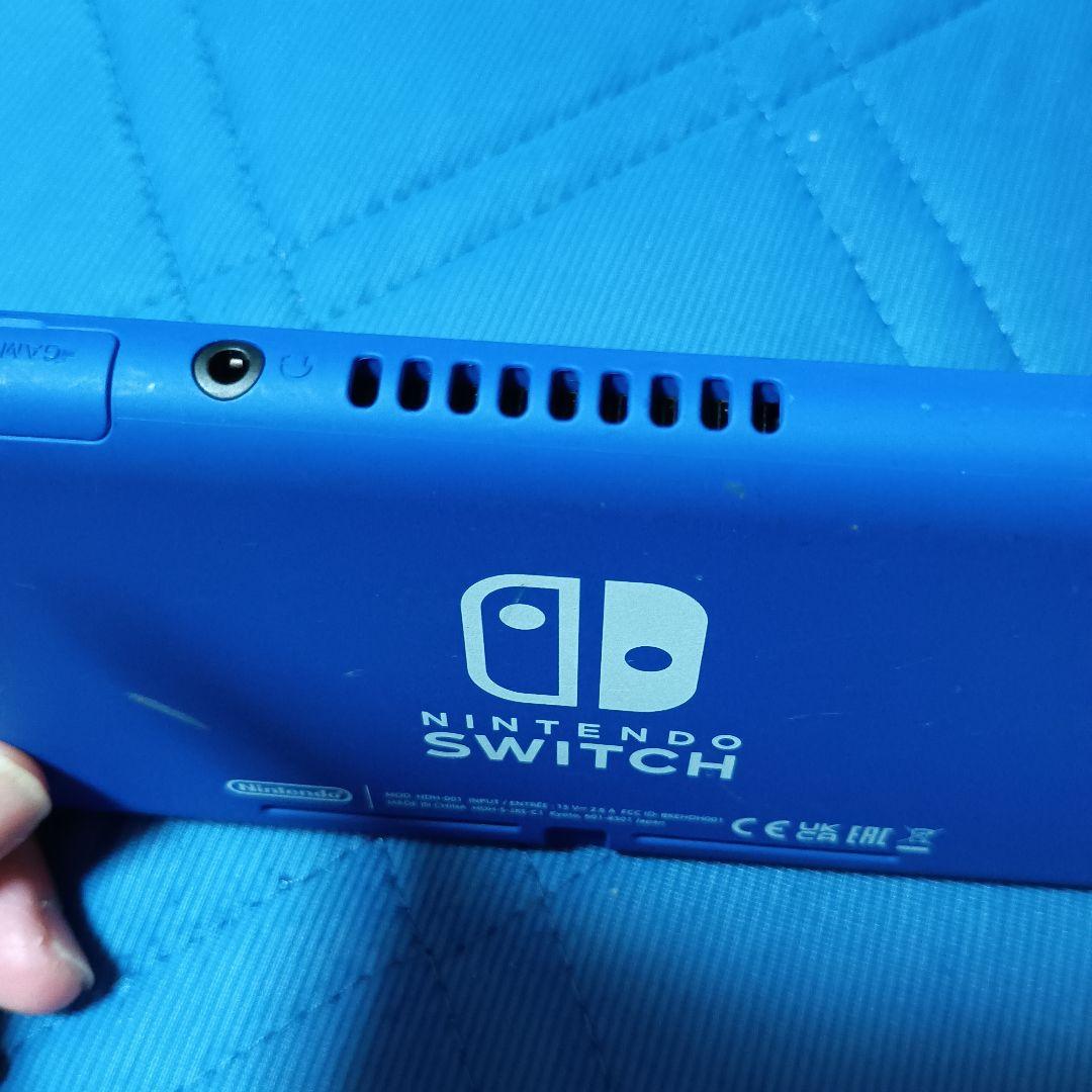 合馬公式アカウント　Nintendo Switch Lite本体 ブルー