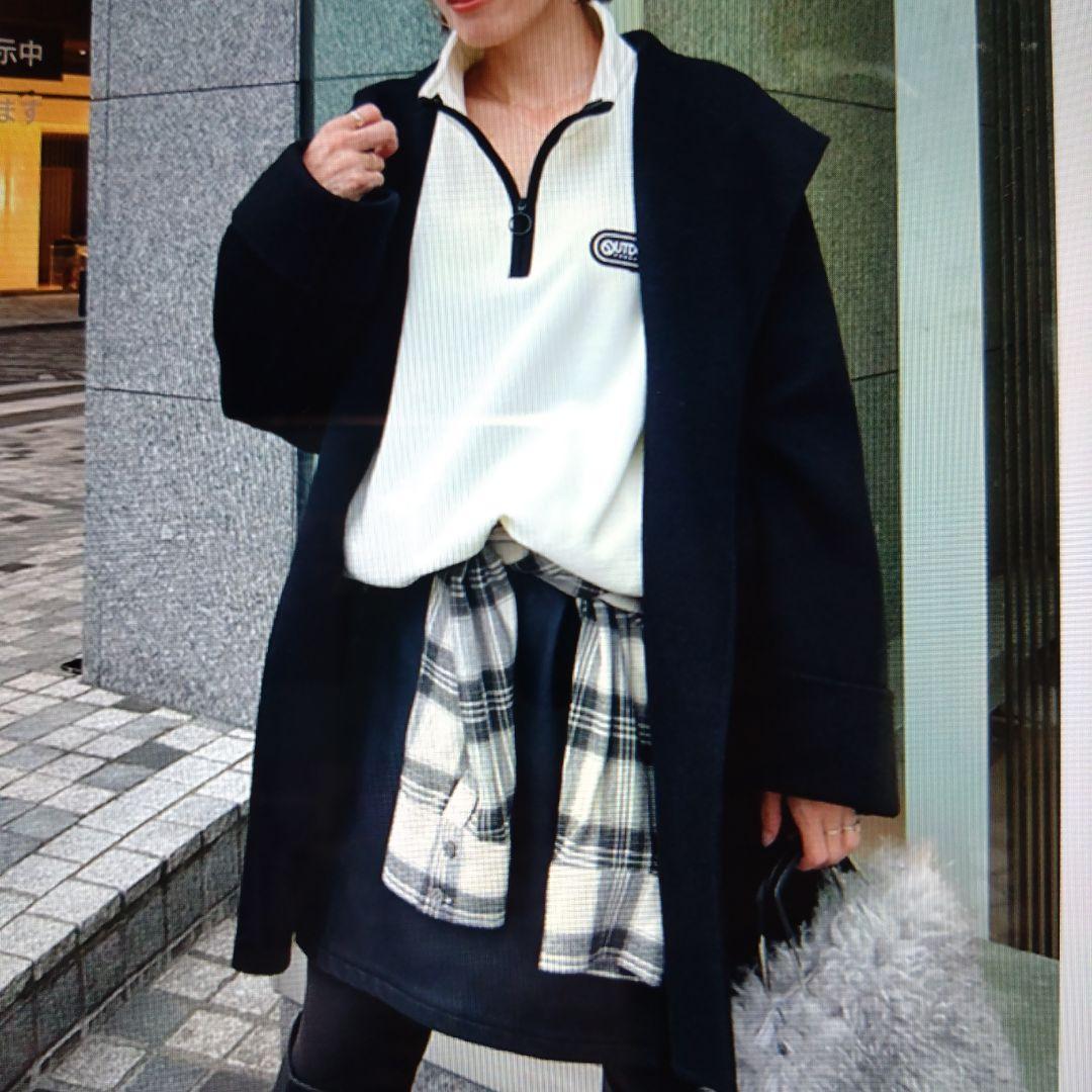 新品未使用タグ付　Arpege story　フェイクレザーラップミニスコート