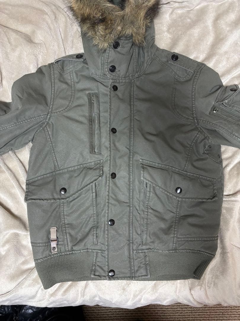 ジャケット・アウター 00s DIESEL military n2b flight jacket