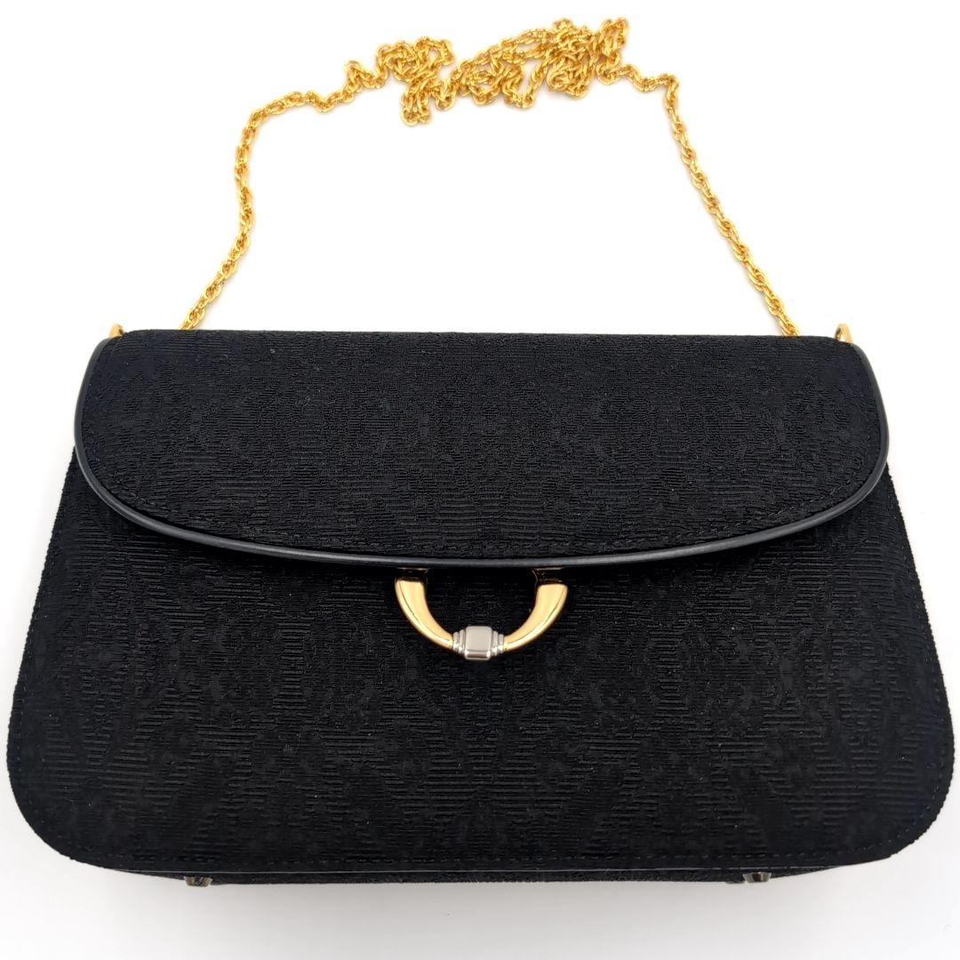 未使用級✨️ 龍村美術織物 3way 輪奈織 ブラックフォーマル 冠婚葬祭 黒