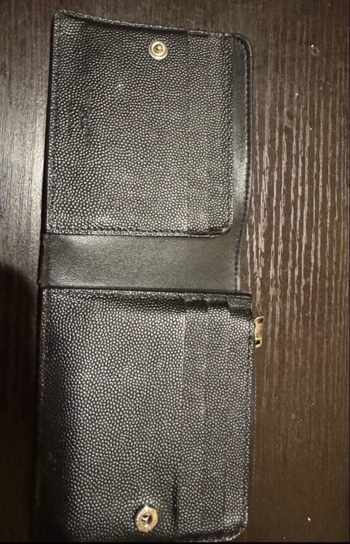 SAINT LAURENT イースト/ウェスト ジップウォレット