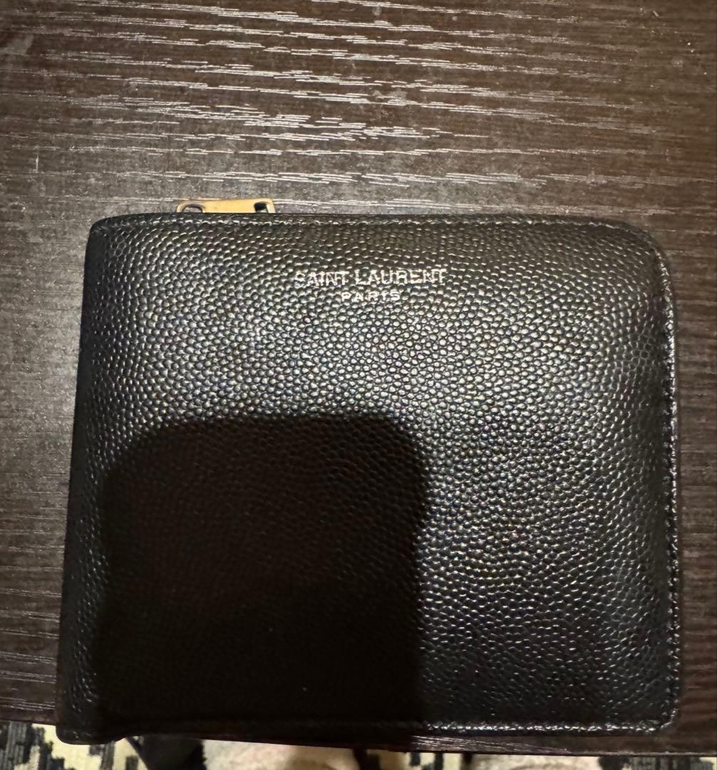 SAINT LAURENT イースト/ウェスト ジップウォレット