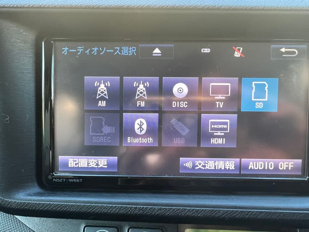 NSZT-W66T トヨタ純正ナビ 本体