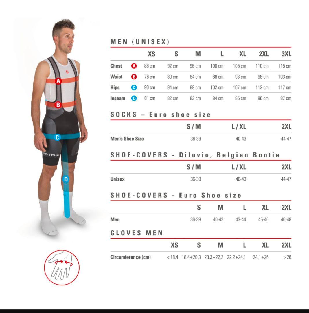 CASTELLI　TUTTO NANO ROS JERSEYサイズM