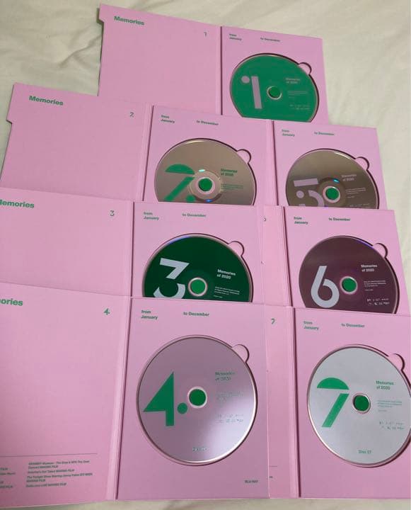 BTS memories2020、アミボム、など