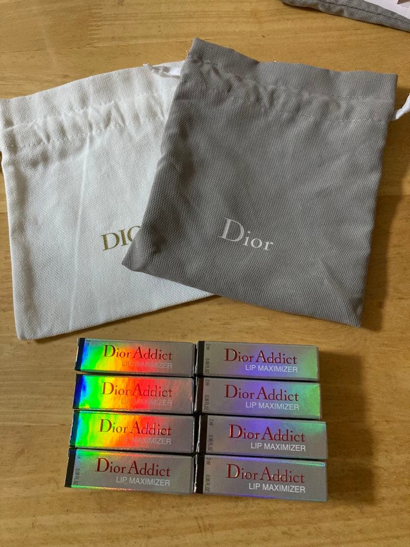 Dior ディオール マキシマイザー ミニサイズ8本と巾着2枚セット