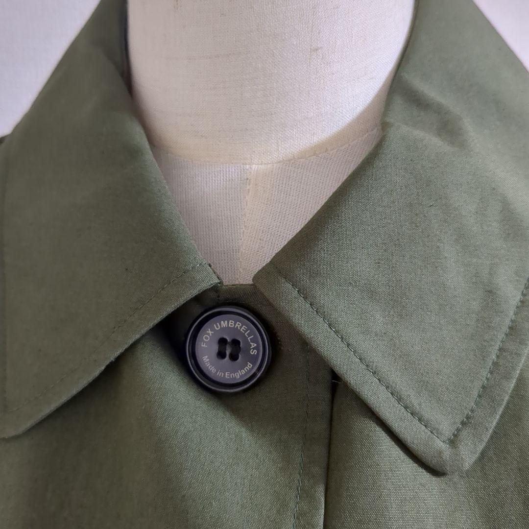 【未使用・タグ付】フォックスアンブレラズ　イギリス製 　ステンカラーコート