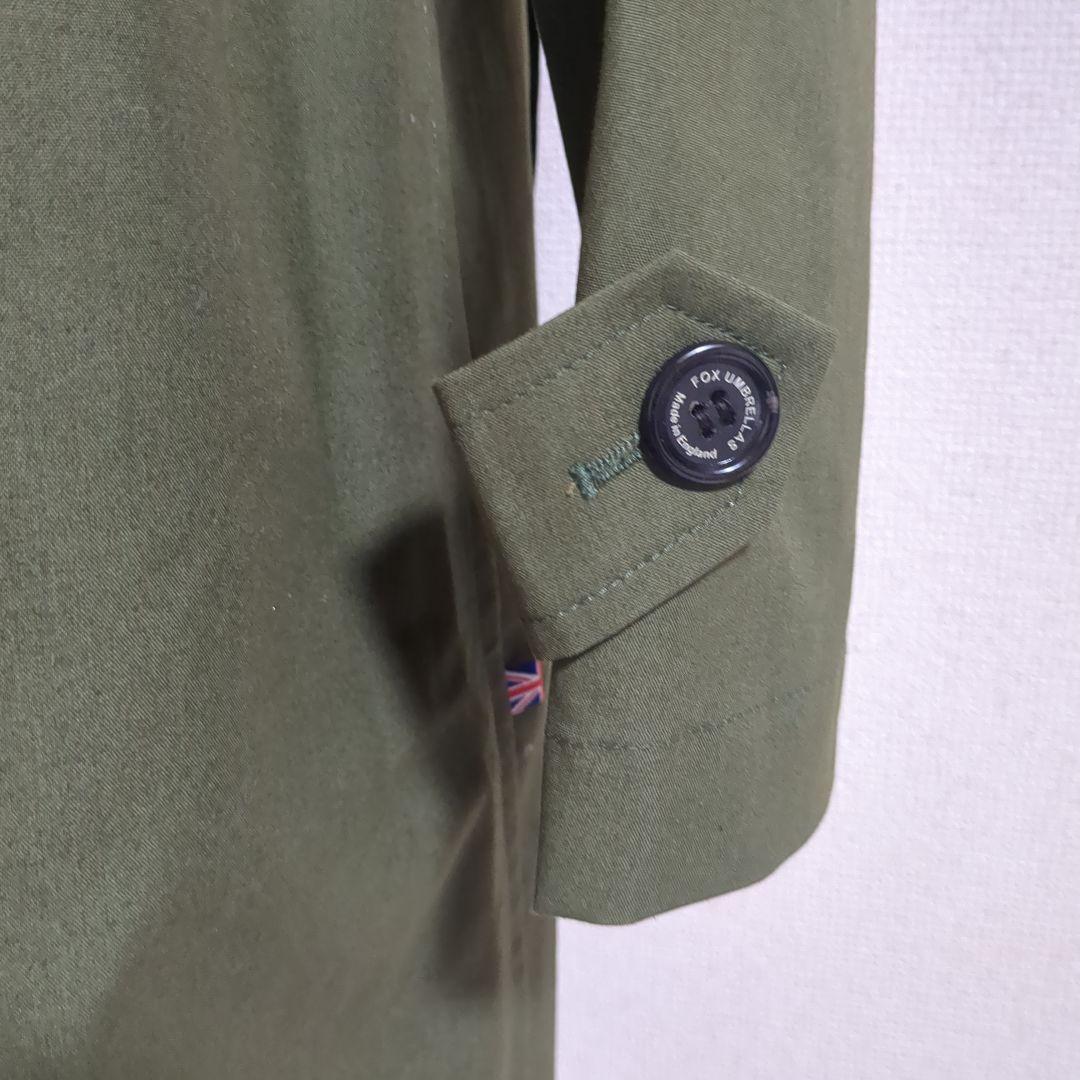 【未使用・タグ付】フォックスアンブレラズ　イギリス製 　ステンカラーコート