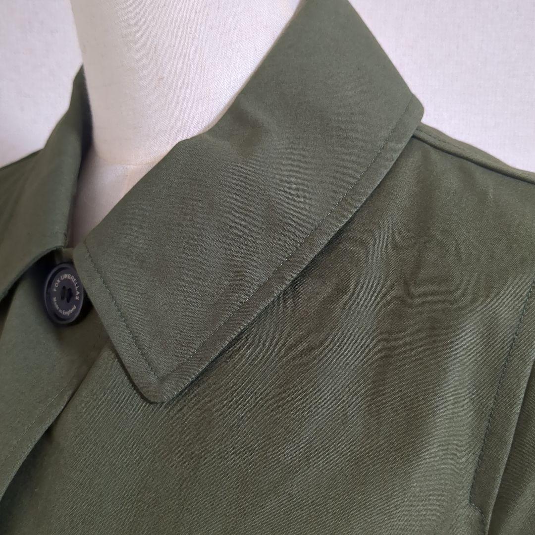 【未使用・タグ付】フォックスアンブレラズ　イギリス製 　ステンカラーコート