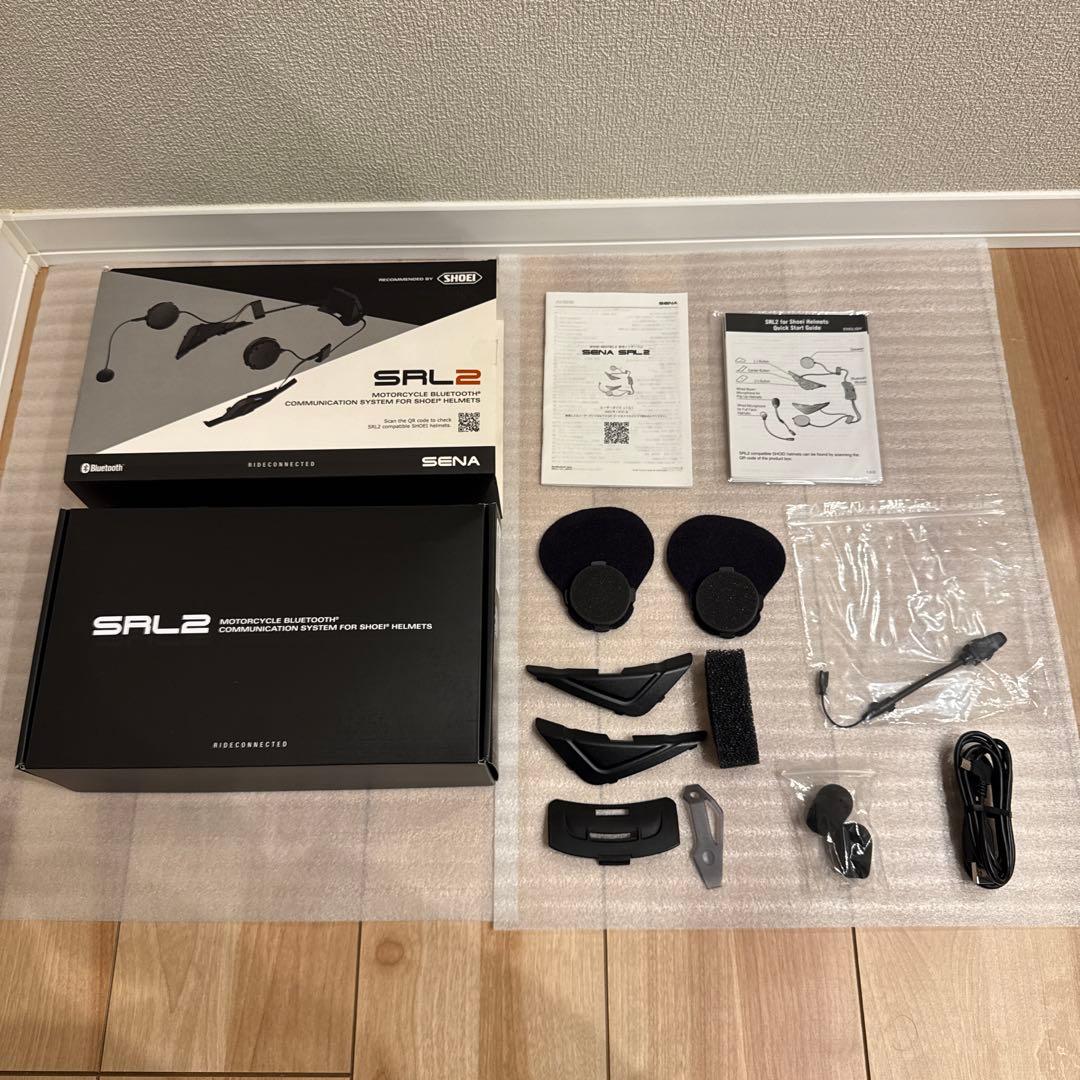 ゆ*な様 SHOEI GT-Air2 BONAFIDE TC-5&SENA SR