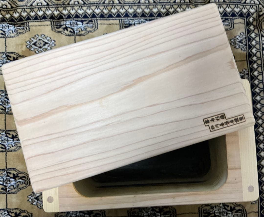 松川碁盤店★霧島杉ぬか漬桶★ぬか床★くりぬき杉桶★水抜き不要★ 糠漬容器★