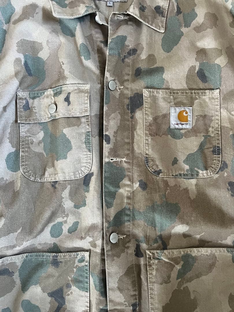 b*3様 【carhartt】ワークジャケット 迷彩 カモフラ