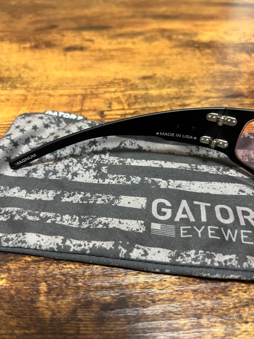 GATORZ MAGNUM ASIAN FIT 調光 ピンク シルバーミラー