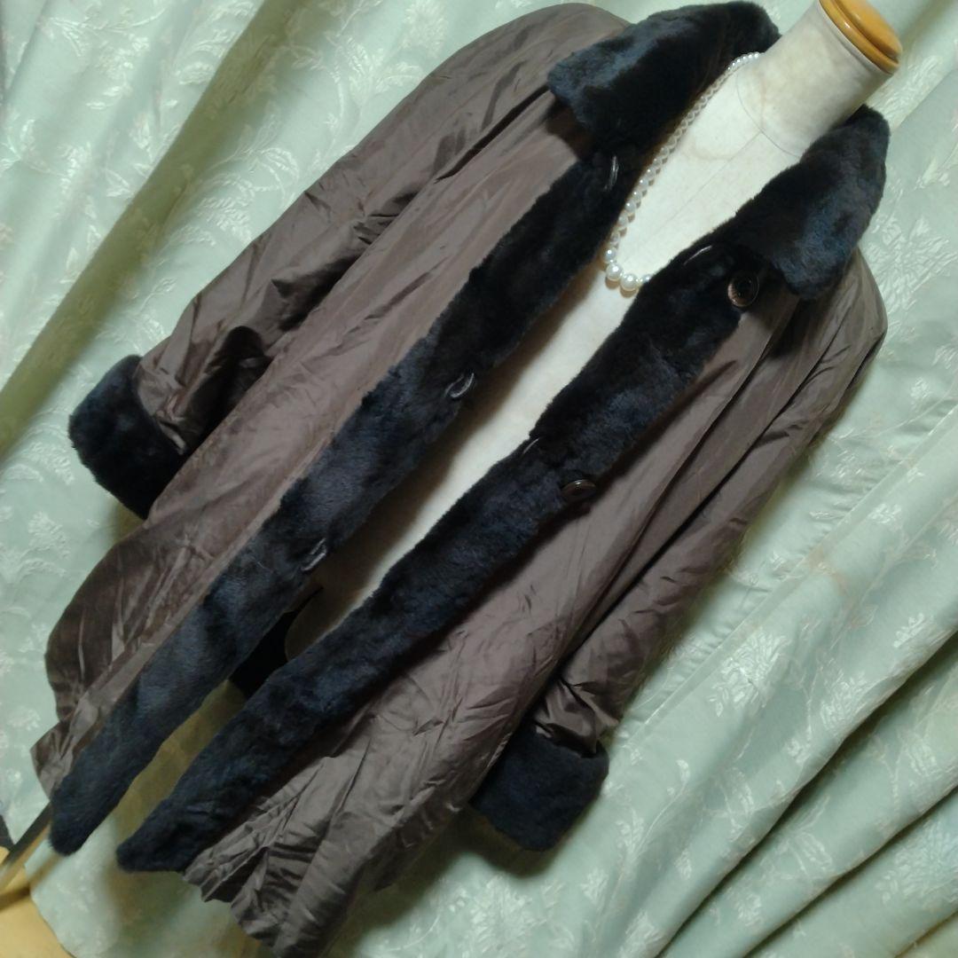 ウィーゼルミンク✩リバーシブル✩ファーコート✩ハイグレードファー