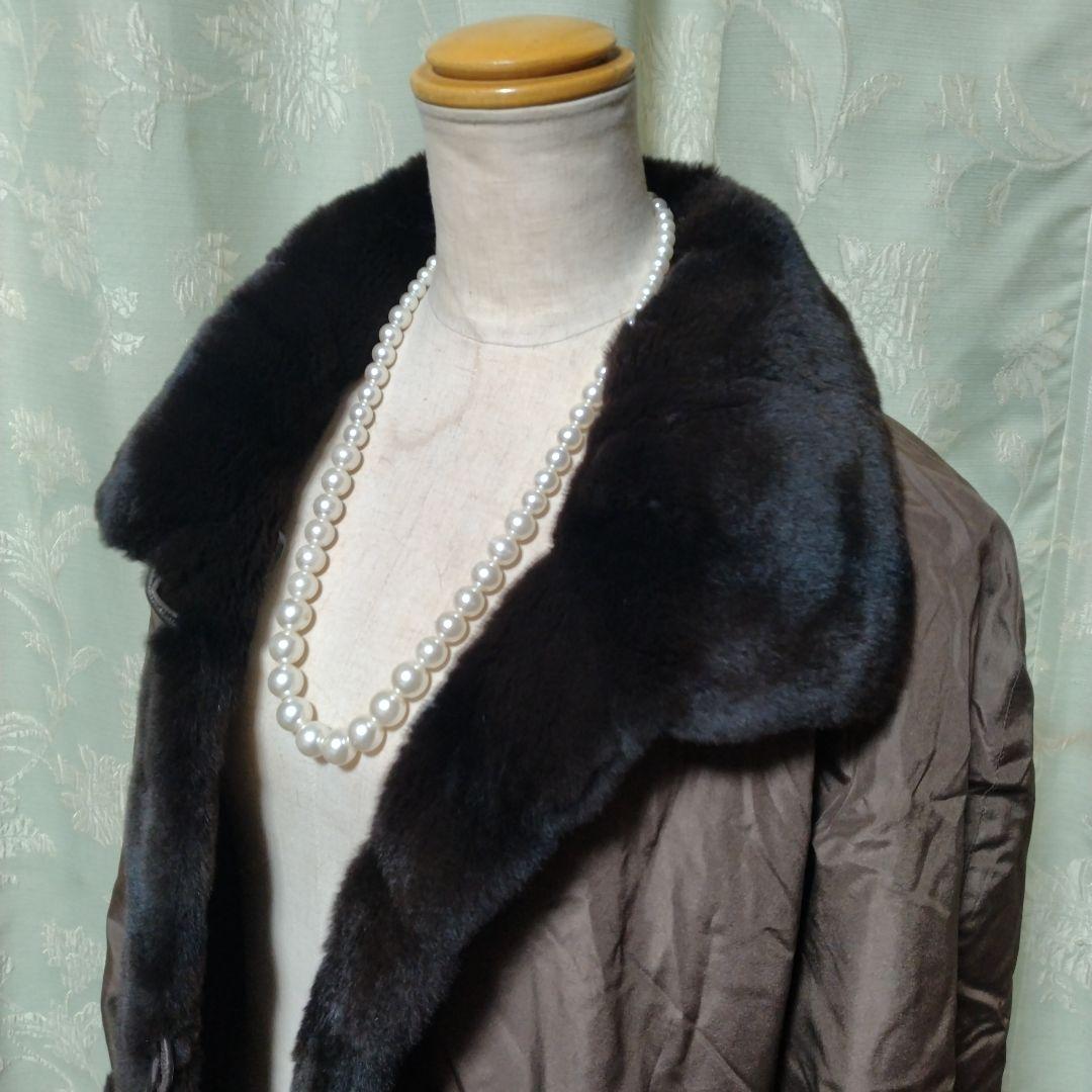 ウィーゼルミンク✩リバーシブル✩ファーコート✩ハイグレードファー