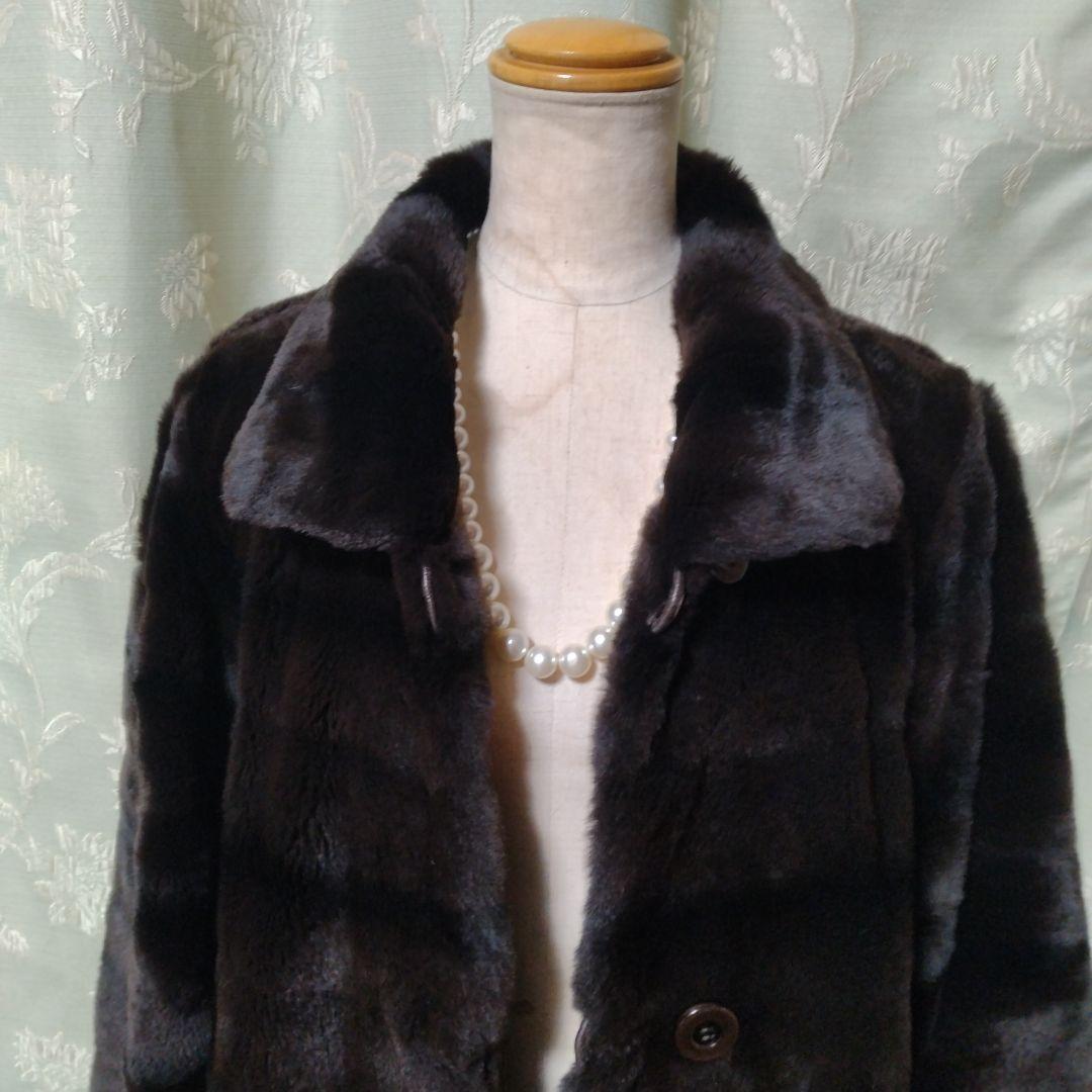 ウィーゼルミンク✩リバーシブル✩ファーコート✩ハイグレードファー