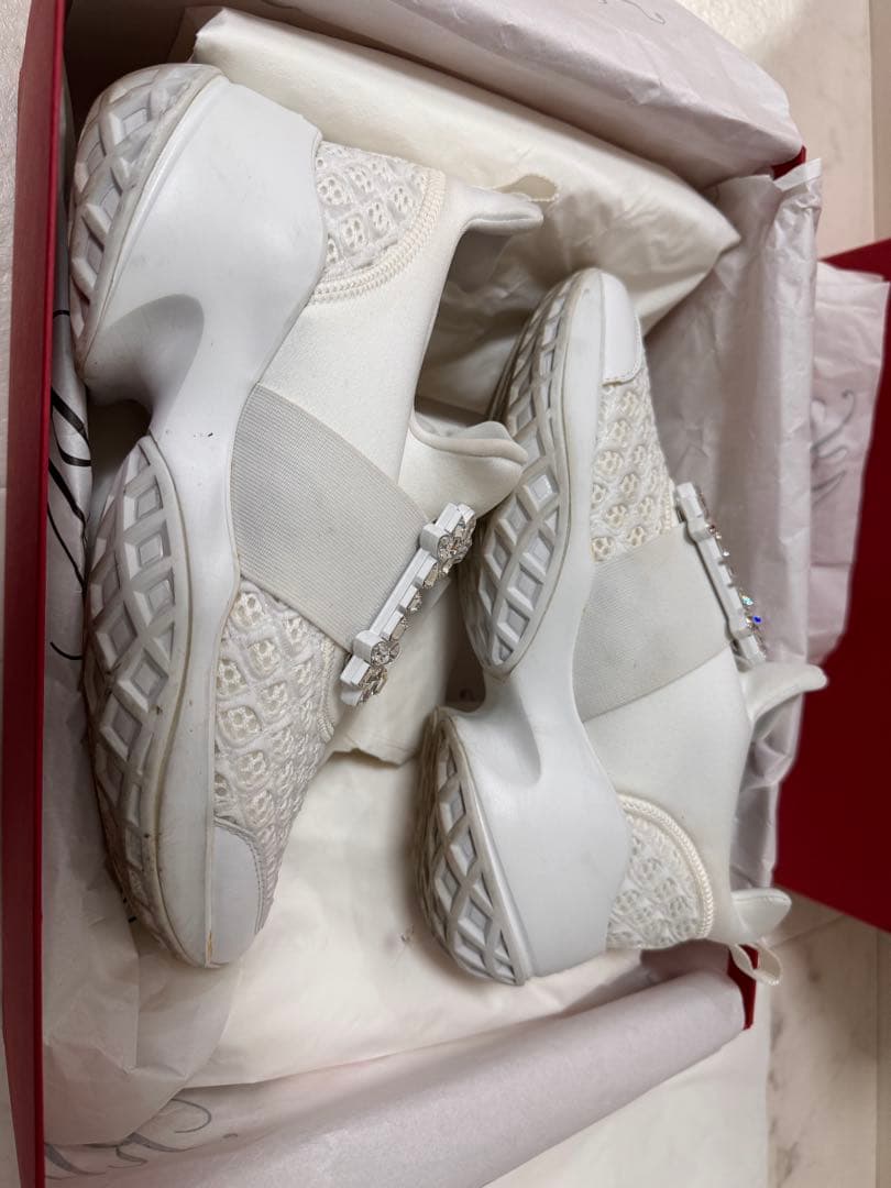 ロジェヴィヴィエ　ヴィヴラン　ファブリックスニーカー37