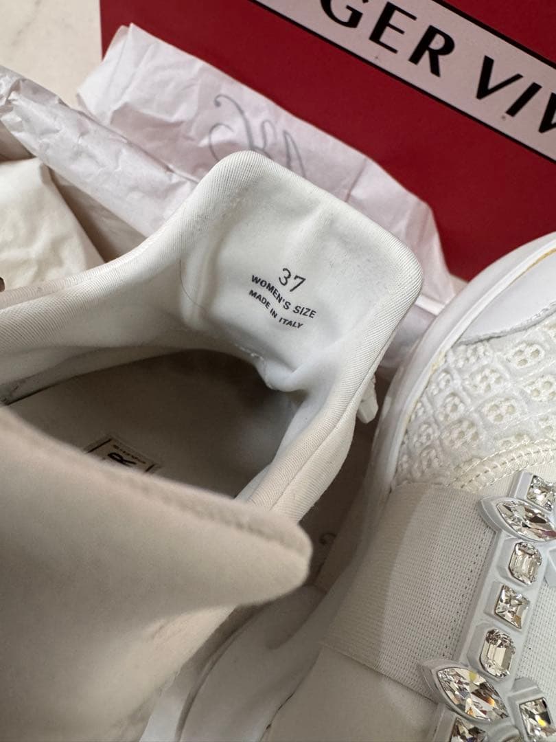 ロジェヴィヴィエ　ヴィヴラン　ファブリックスニーカー37