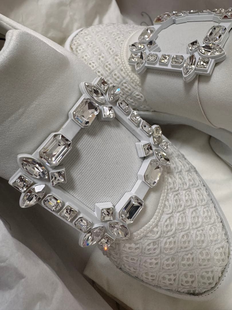 ロジェヴィヴィエ　ヴィヴラン　ファブリックスニーカー37