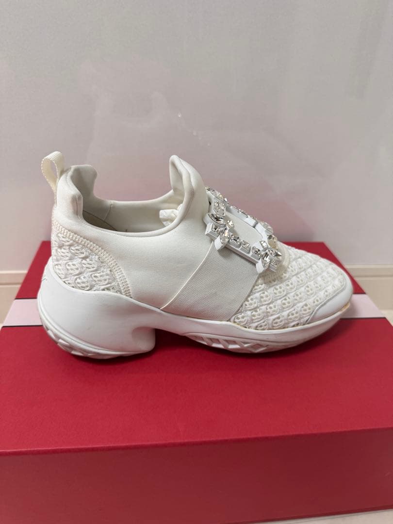 ロジェヴィヴィエ　ヴィヴラン　ファブリックスニーカー37