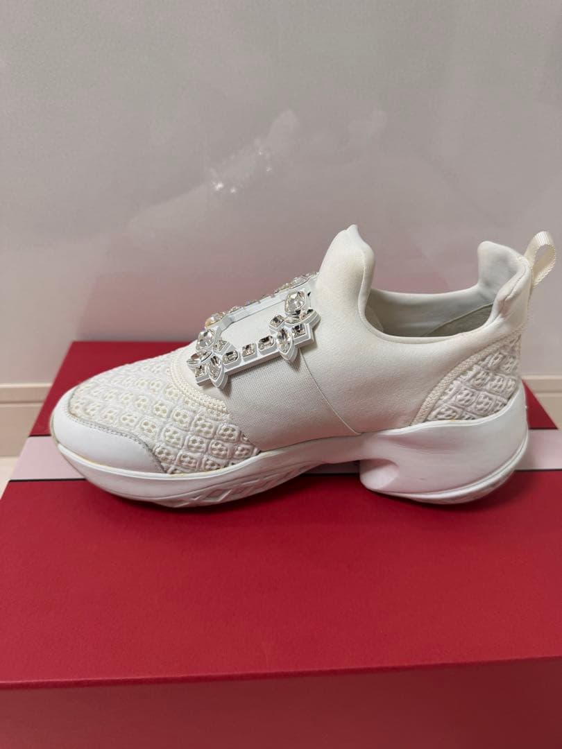 ロジェヴィヴィエ　ヴィヴラン　ファブリックスニーカー37