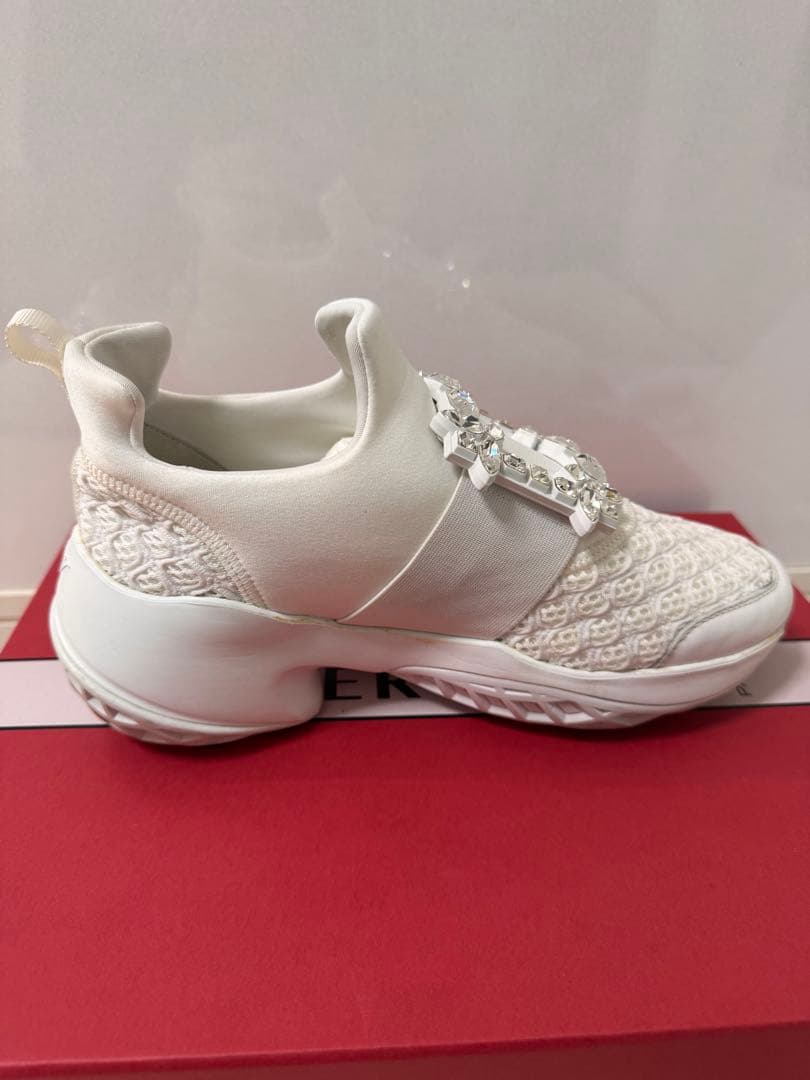 ロジェヴィヴィエ　ヴィヴラン　ファブリックスニーカー37