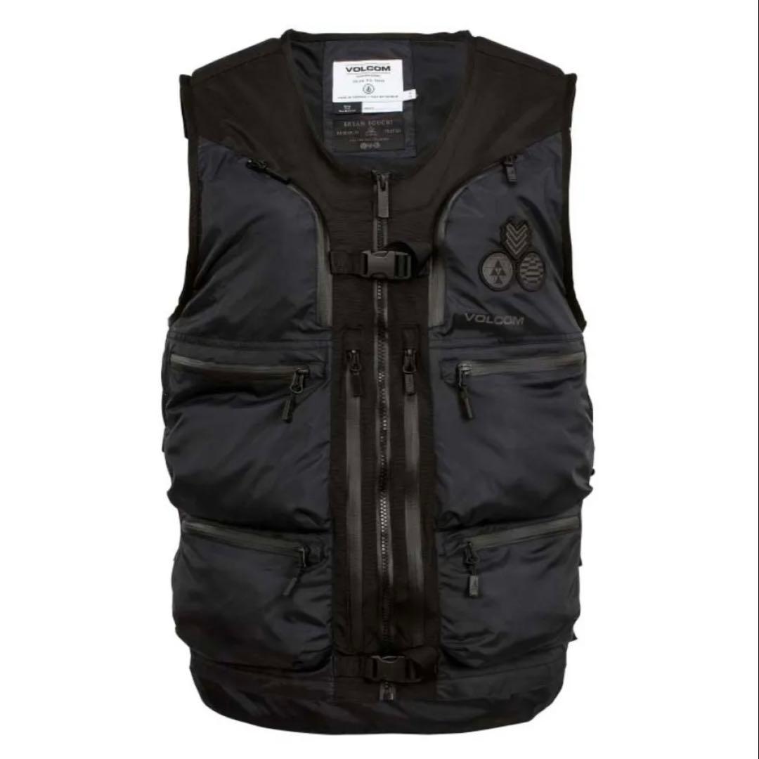 Volcom Iguchi Slack Vest バックカットリー ベスト L