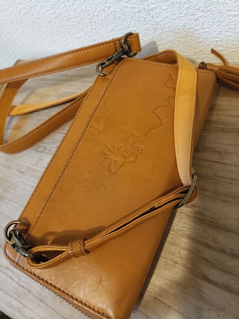 アンくんスヌーピー★本革ショルダー財布　21700円