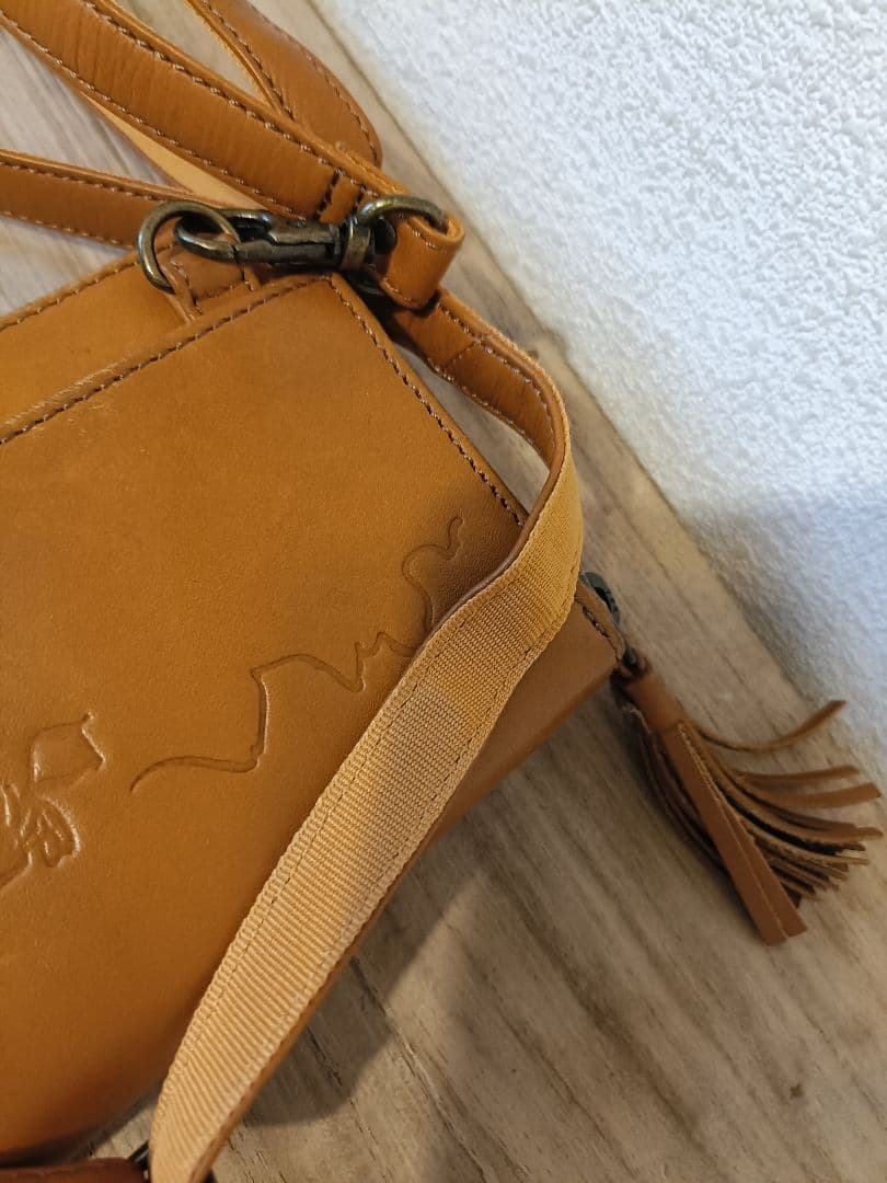 アンくんスヌーピー★本革ショルダー財布　21700円