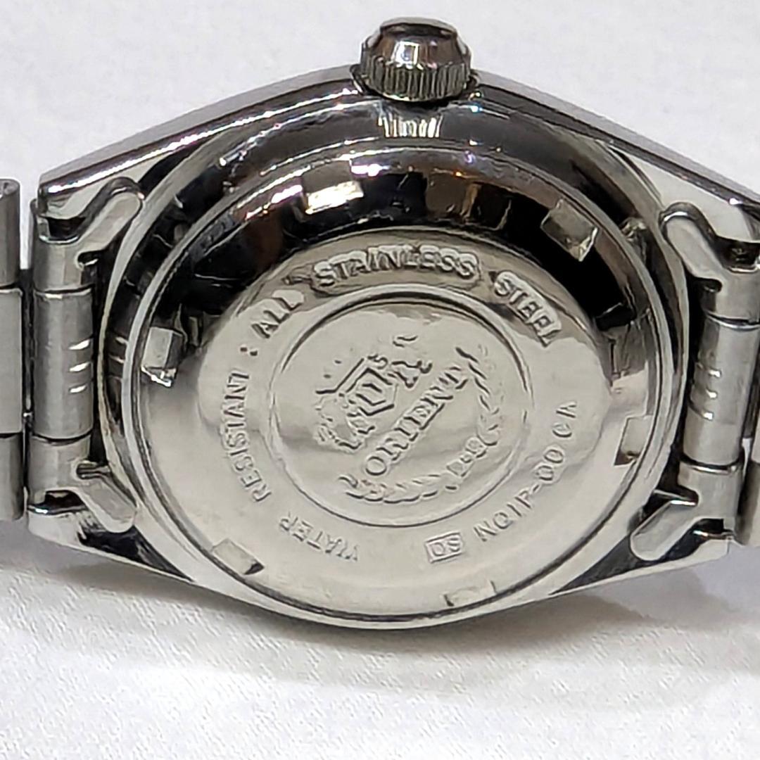 ORIENT オートマ レディース 稼働品 赤文字盤 デイデイト