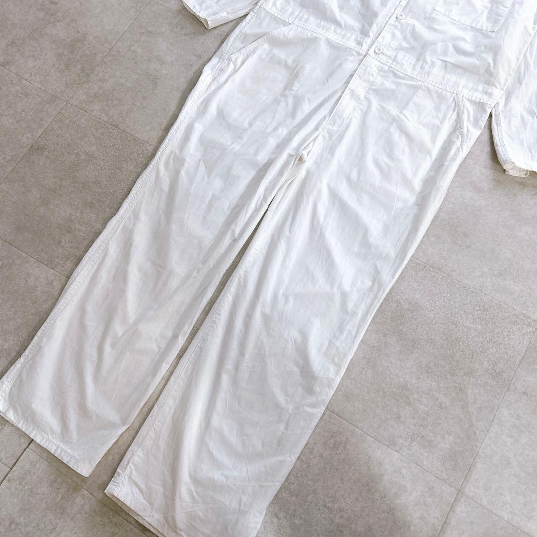良品✨ Yarmo ヤーモ ボイラースーツ ジャンプスーツ ホワイト 人気商品