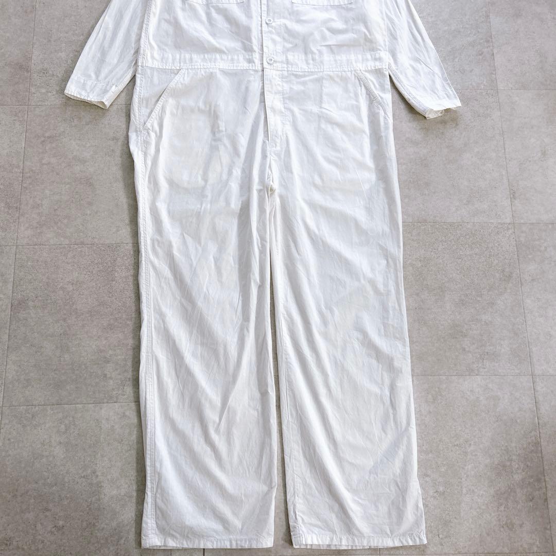 良品✨ Yarmo ヤーモ ボイラースーツ ジャンプスーツ ホワイト 人気商品