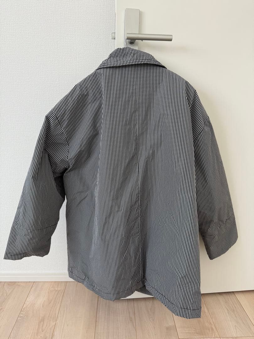 lawgy チェック柄ダウンベスト Fサイズ