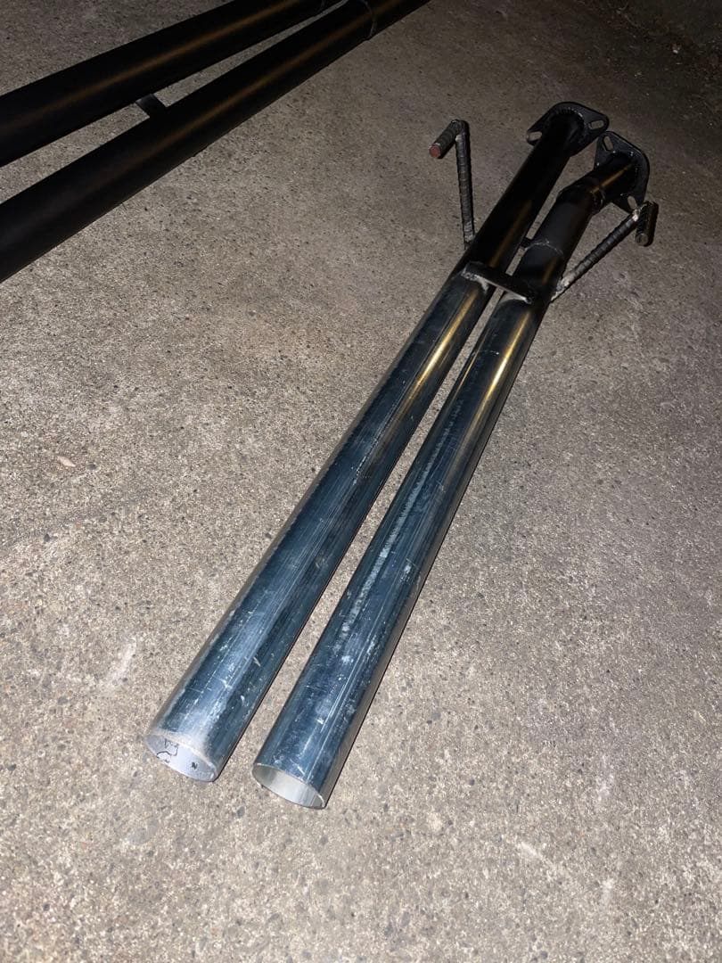 180sx S13 ワンオフフルデュアルマフラー マフラー