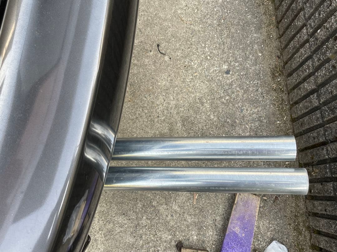 180sx S13 ワンオフフルデュアルマフラー マフラー