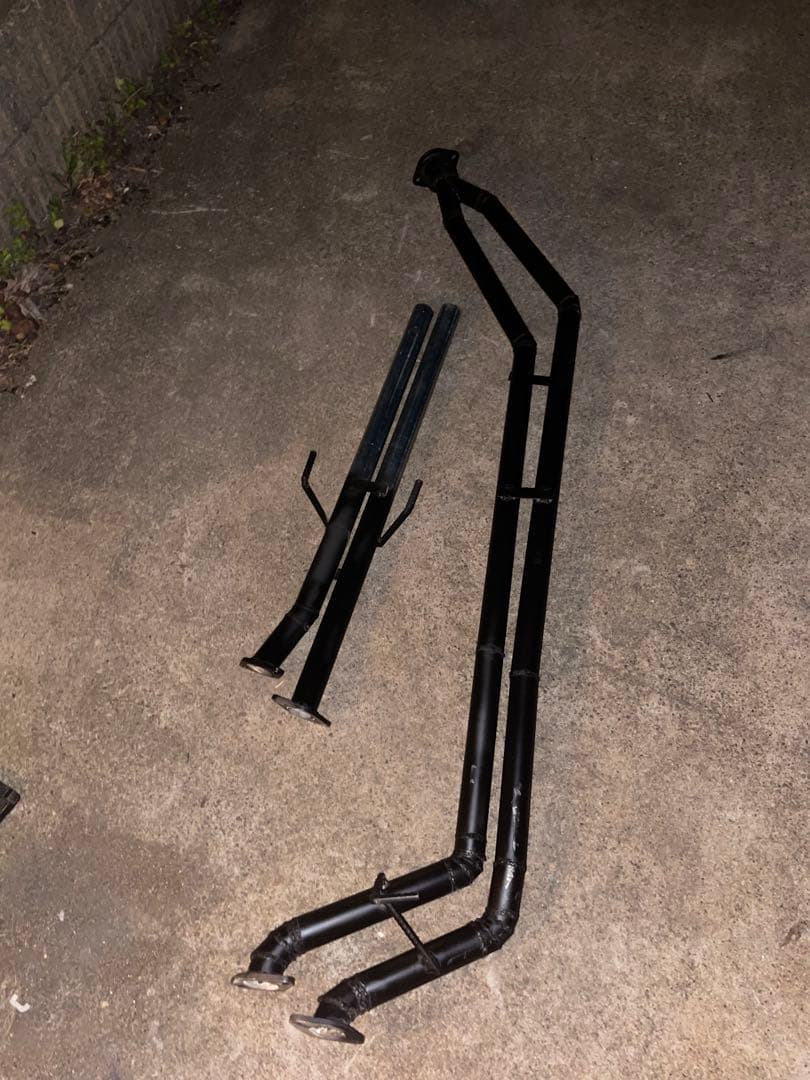 180sx S13 ワンオフフルデュアルマフラー マフラー