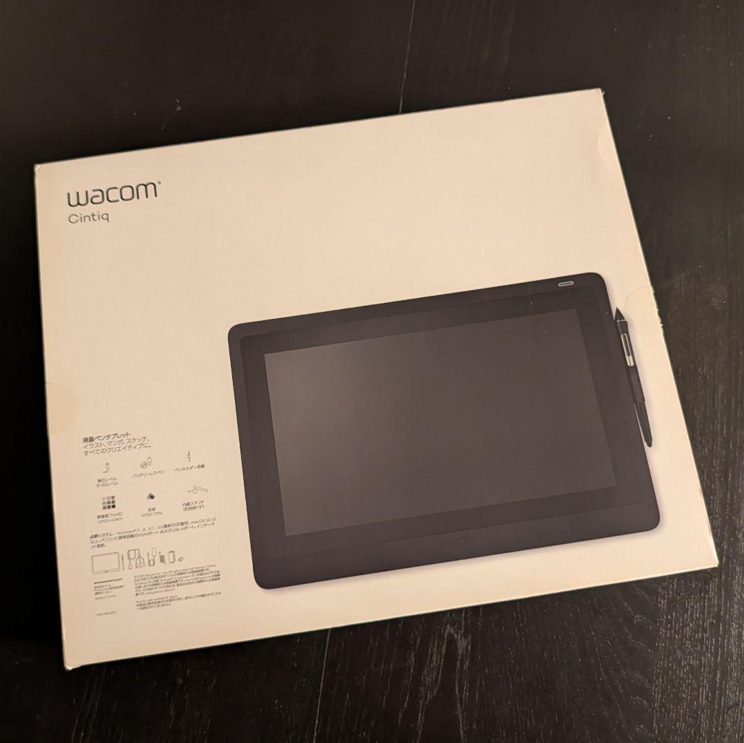 ワコム 液タブ Wacom Cintiq 16 FHD DTK1660K1D