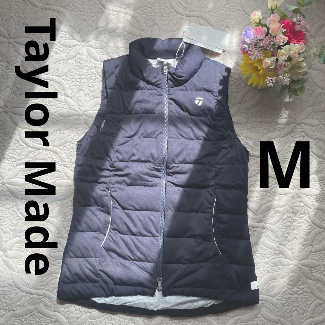 Taylor Made テーラーメイド　ゴルフウエア　中綿ベスト　ネイビー　M