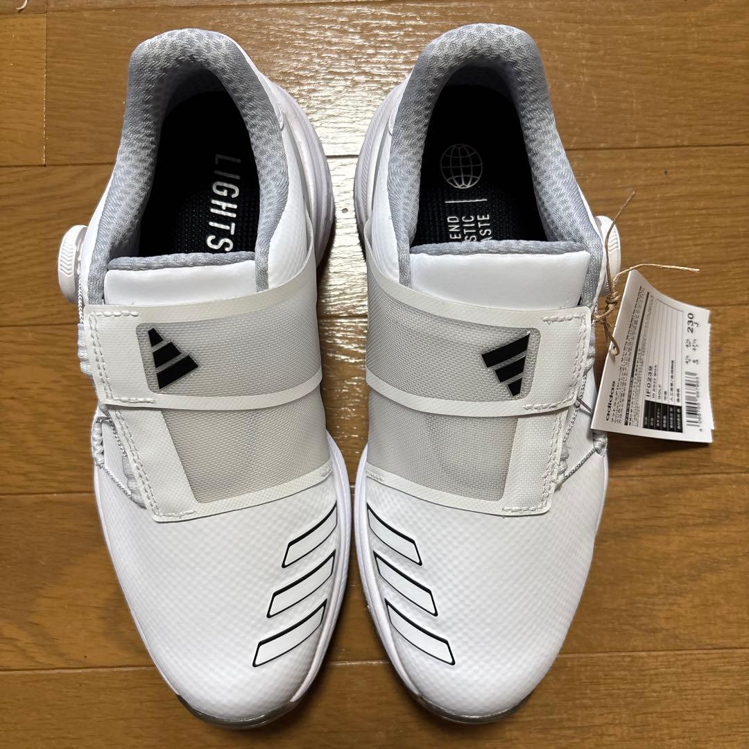 アディダス　レディース　ゴルフシューズ　ダイヤル式　２３cm