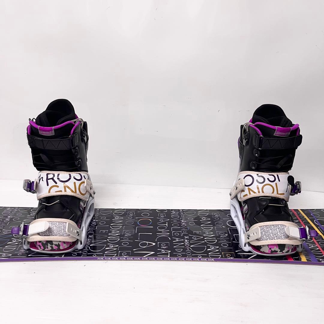 ボー 様々専用　2点セット　ATOMIC レディース スノボセット　ケース2つ